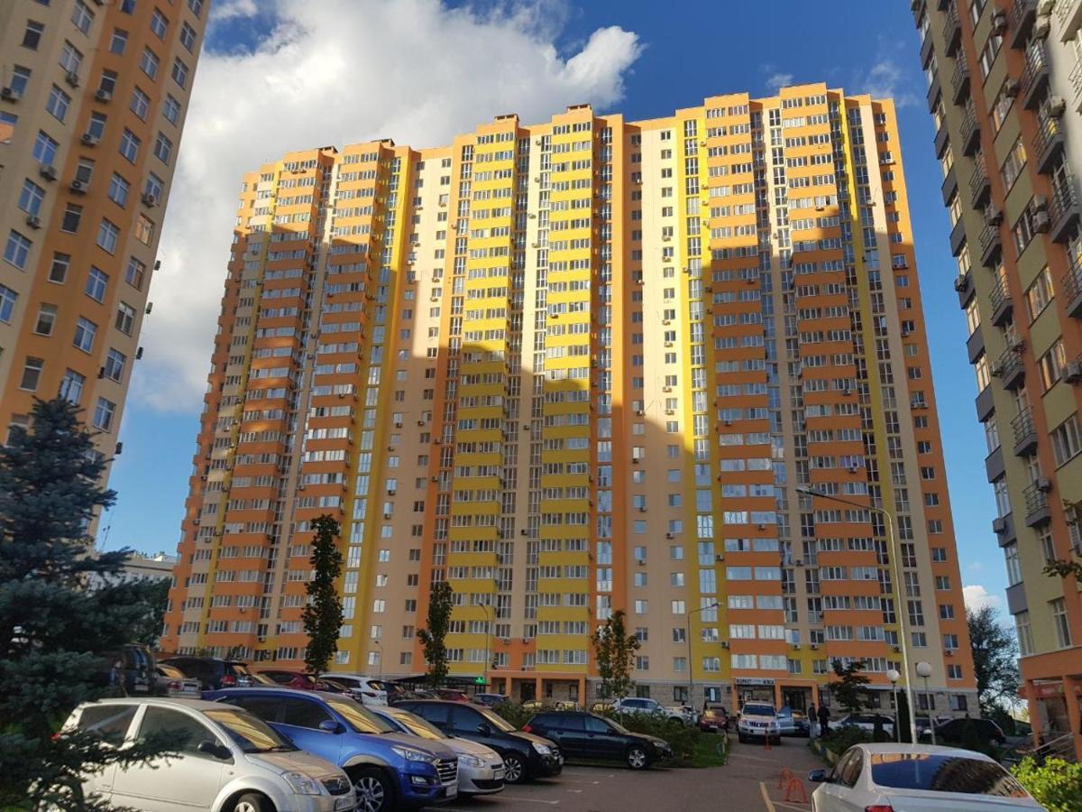 Стильная И Уютная Квартира В Новом Доме На Оболони Kiev Extérieur photo